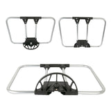 Front Rack For Folding Bikes Used As A Backpack Holder